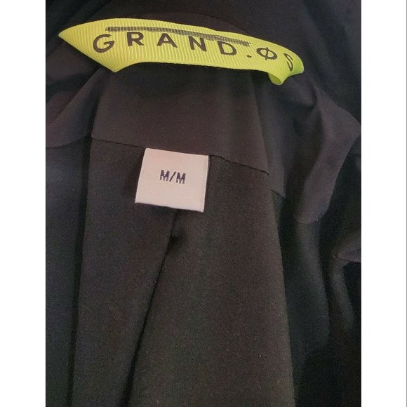 Cole Haan Asymmetric-Zip Puffer Jacket, Black, Women's Size Medium, NWT - Picture 9 of 9